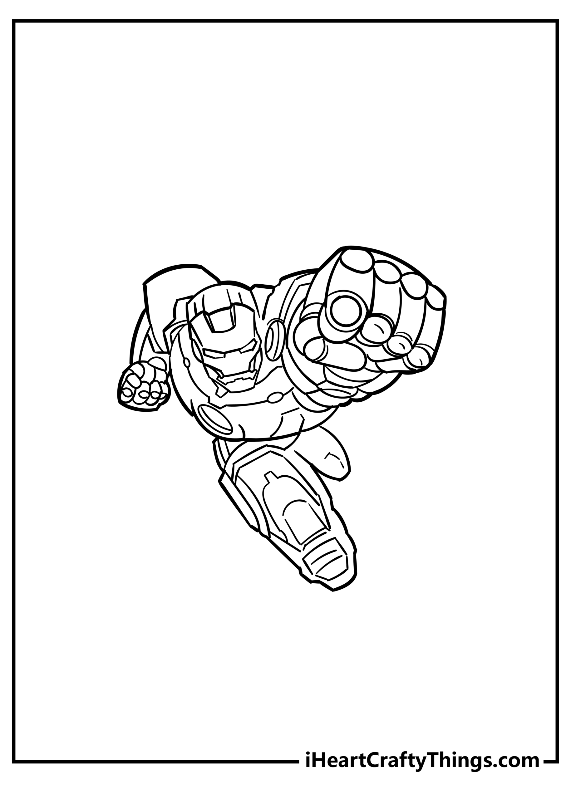 34 Iron Man Coloring Pages Printable Free And Easy PDFs 