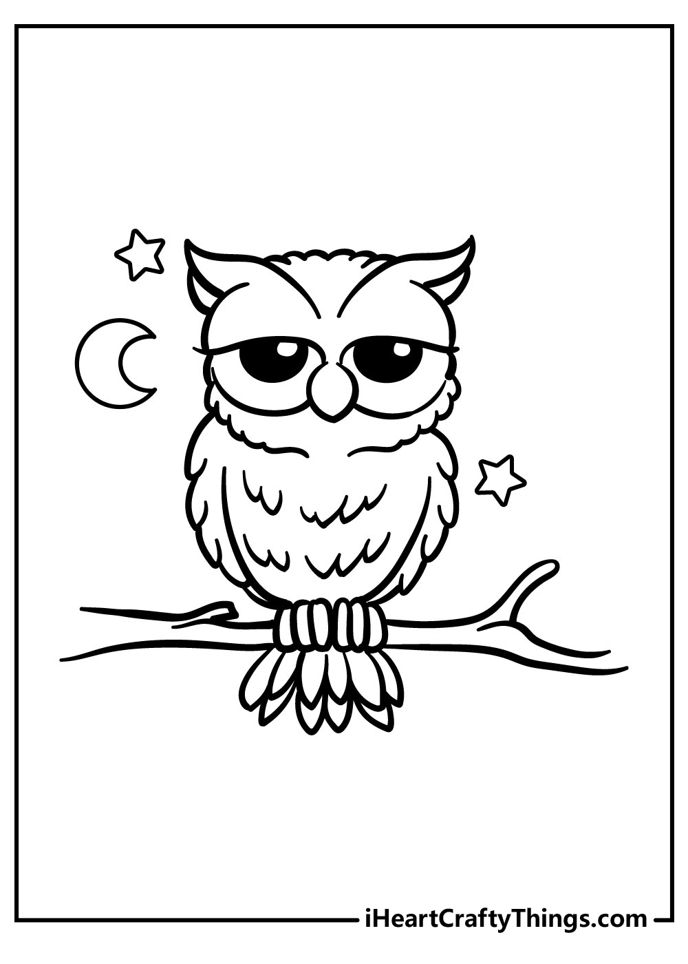 34 Owl Coloring Pages 100 Free Printable PDF 