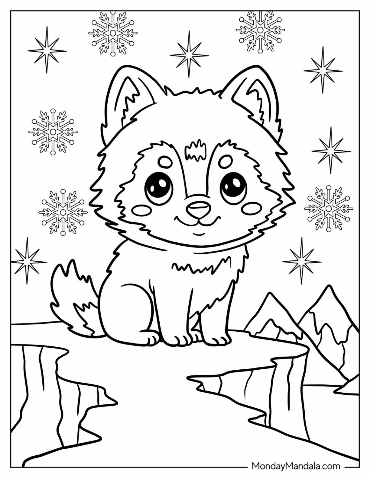 35 Arctic Animals Coloring Pages Free PDF Printables 