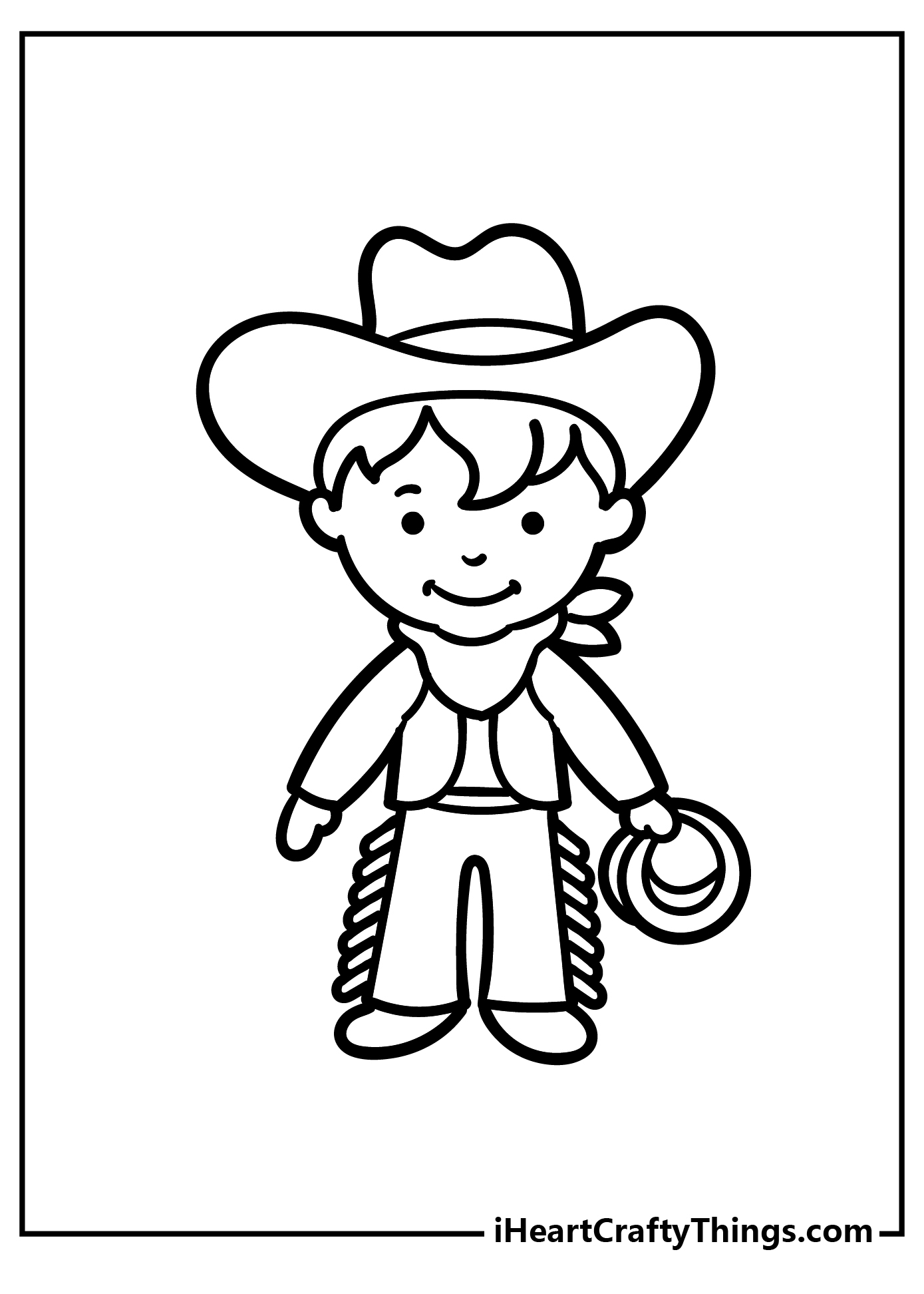 35 Cowboy Coloring Pages 100 Free Printables 