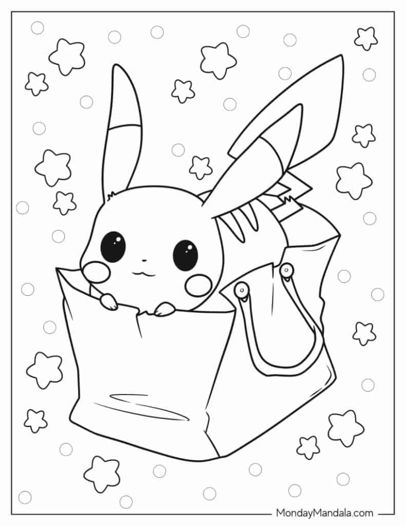 cute pokemon coloring pages