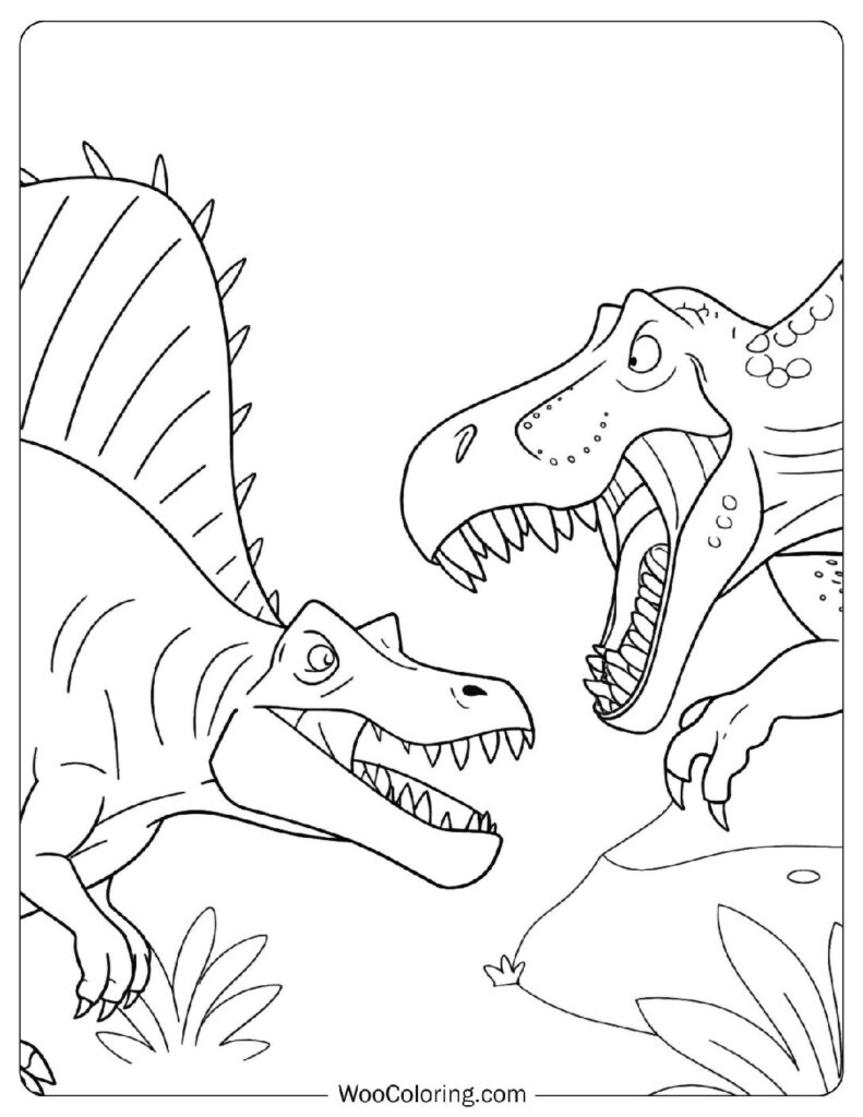 38 T Rex Coloring Pages Free PDF To Print Woo Coloring