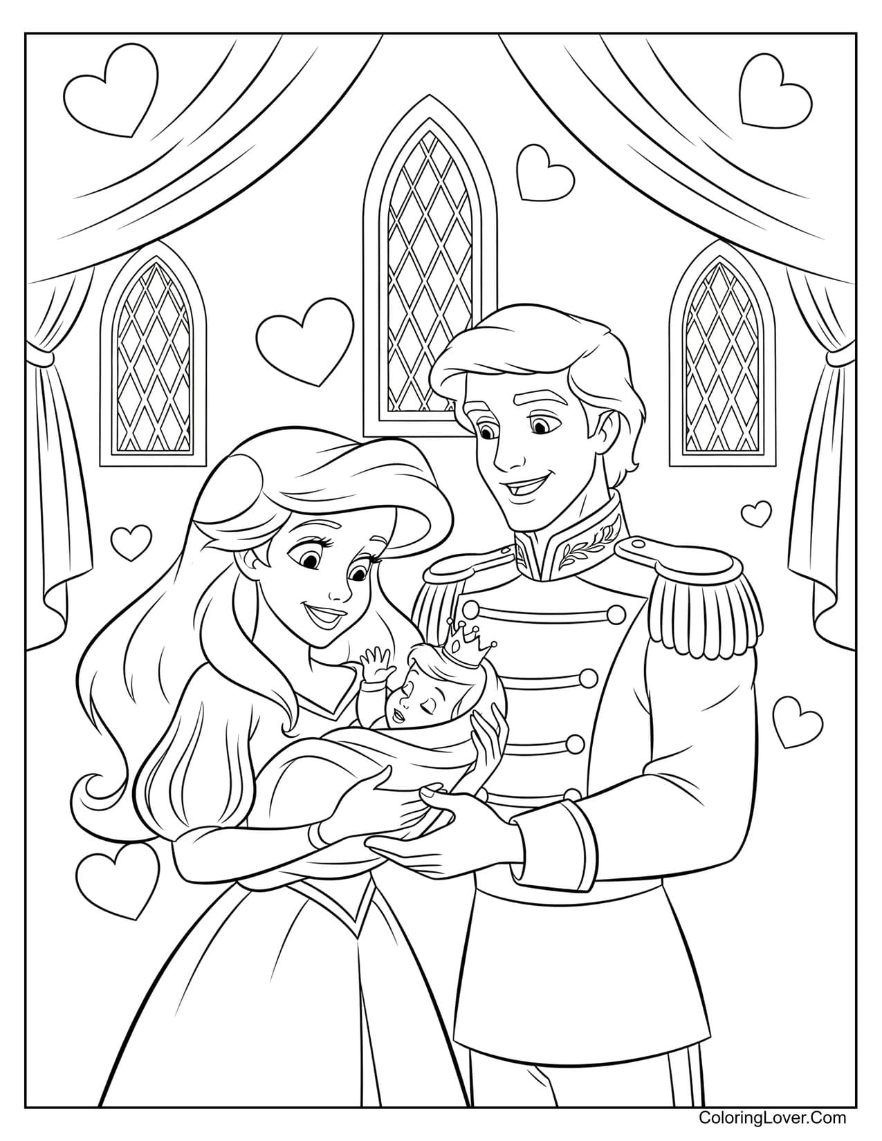 39 Ariel Coloring Pages Free Printables For All Ages 