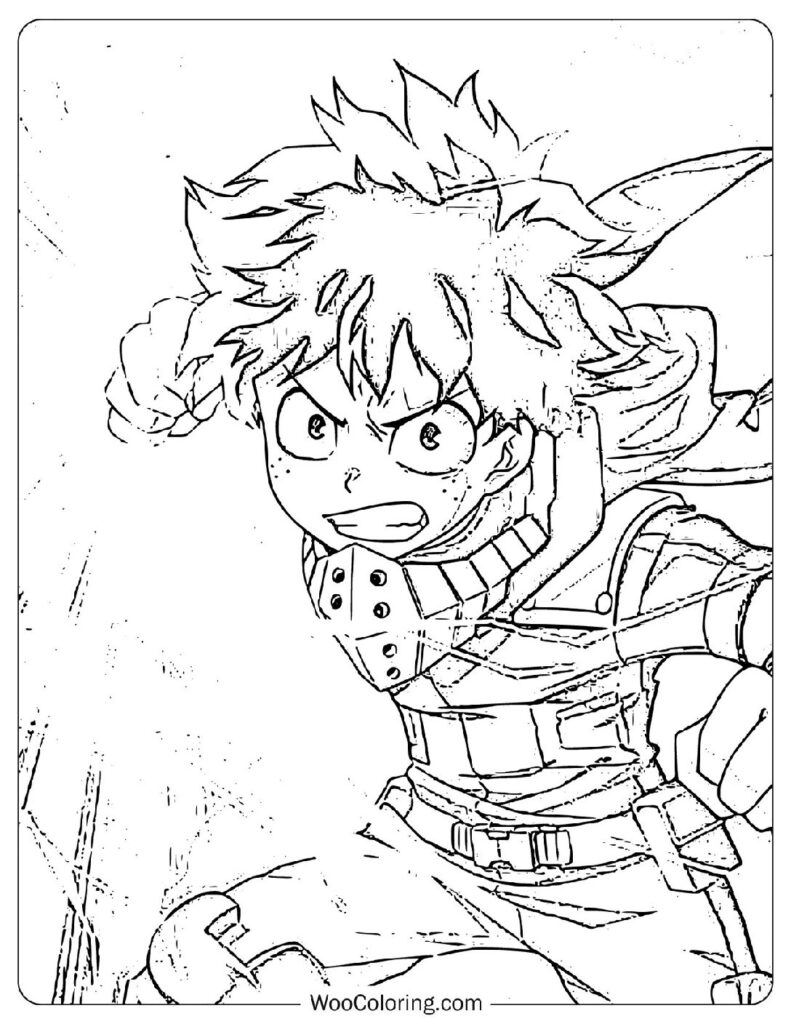 40 Anime Coloring Pages Free PDF To Print Woo Coloring