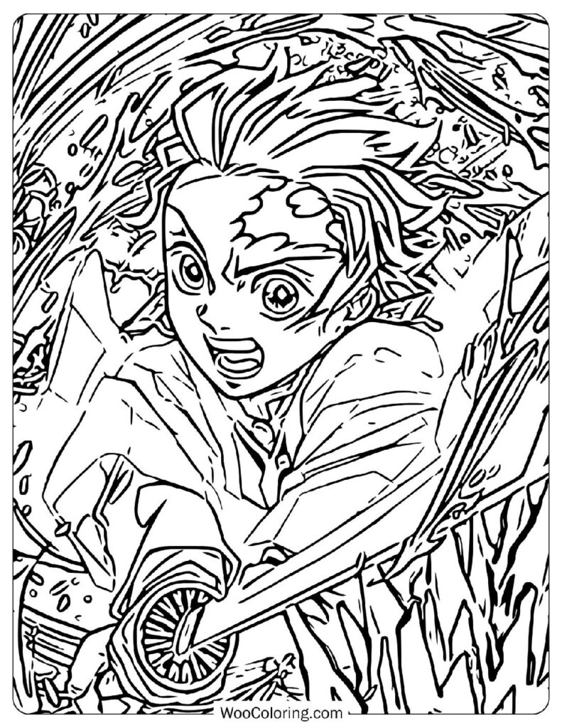 40 Anime Coloring Pages Free PDF To Print Woo Coloring