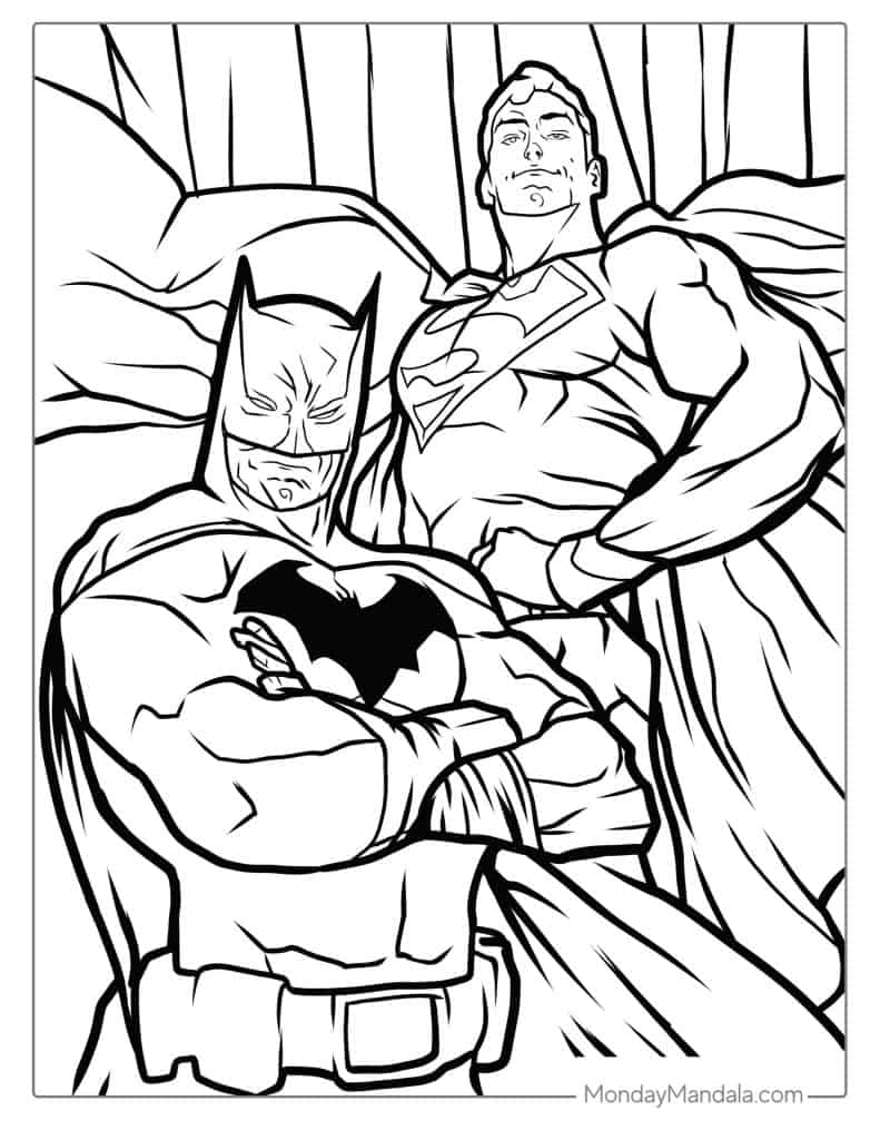 batman coloring page