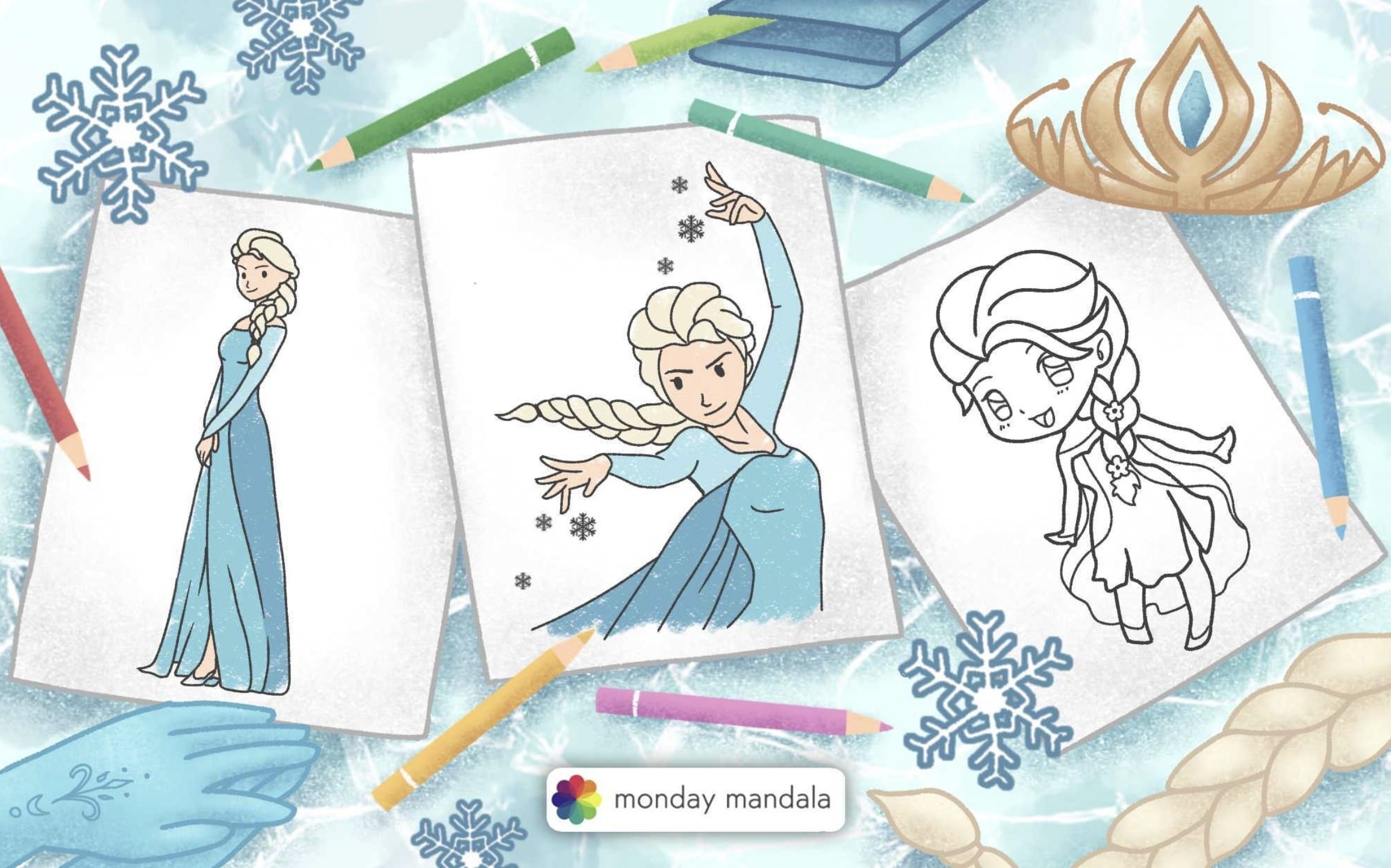 40 Elsa Coloring Pages Free PDF Printables 