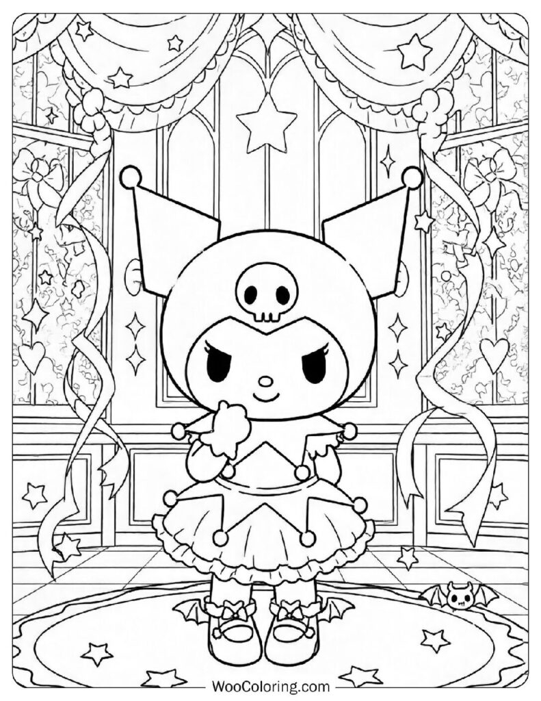 40 Sanrio Coloring Pages Free PDF To Print Woo Coloring