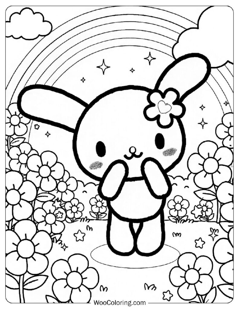 40 Sanrio Coloring Pages Free PDF To Print Woo Coloring