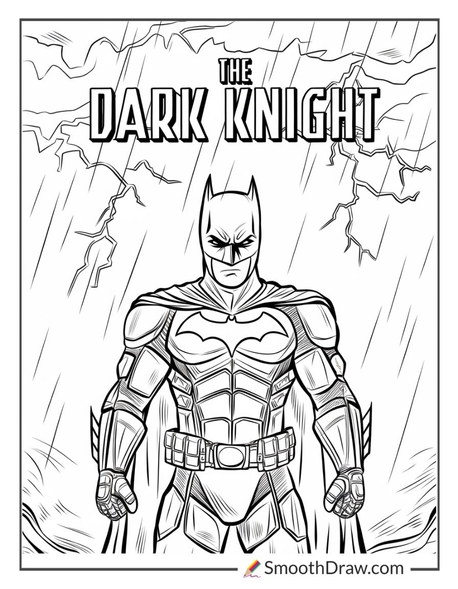 41 Batman Coloring Pages Smooth Draw