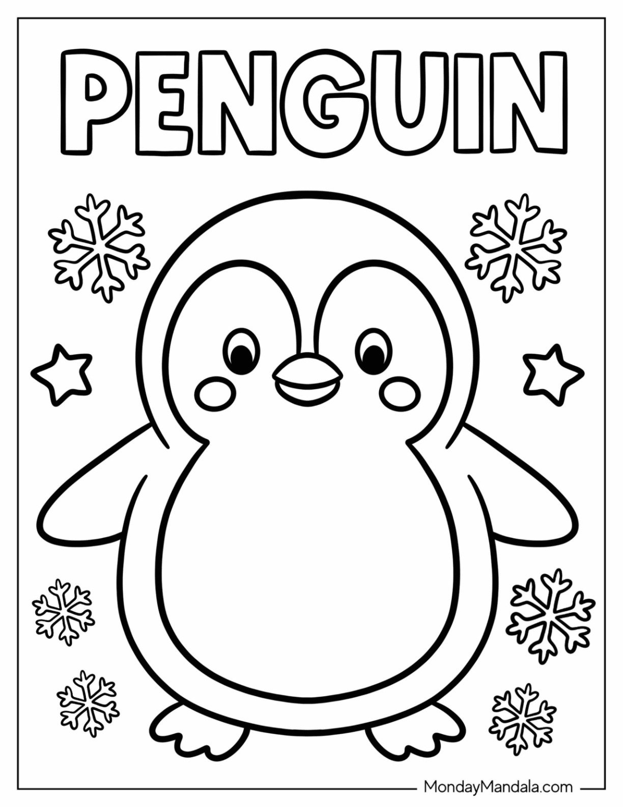 41 Penguin Coloring Pages Free PDF Printables 