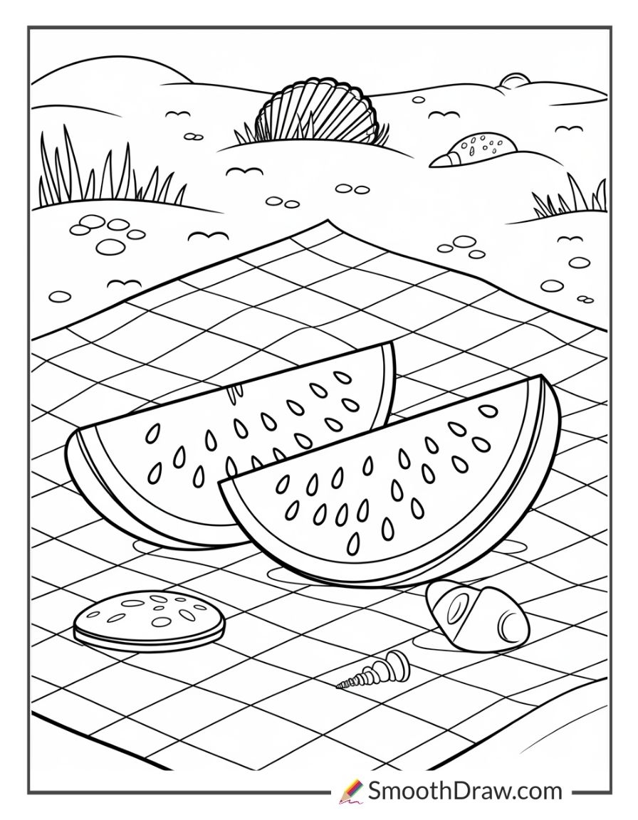 45 Beach Coloring Pages Free PDFs Smooth Draw