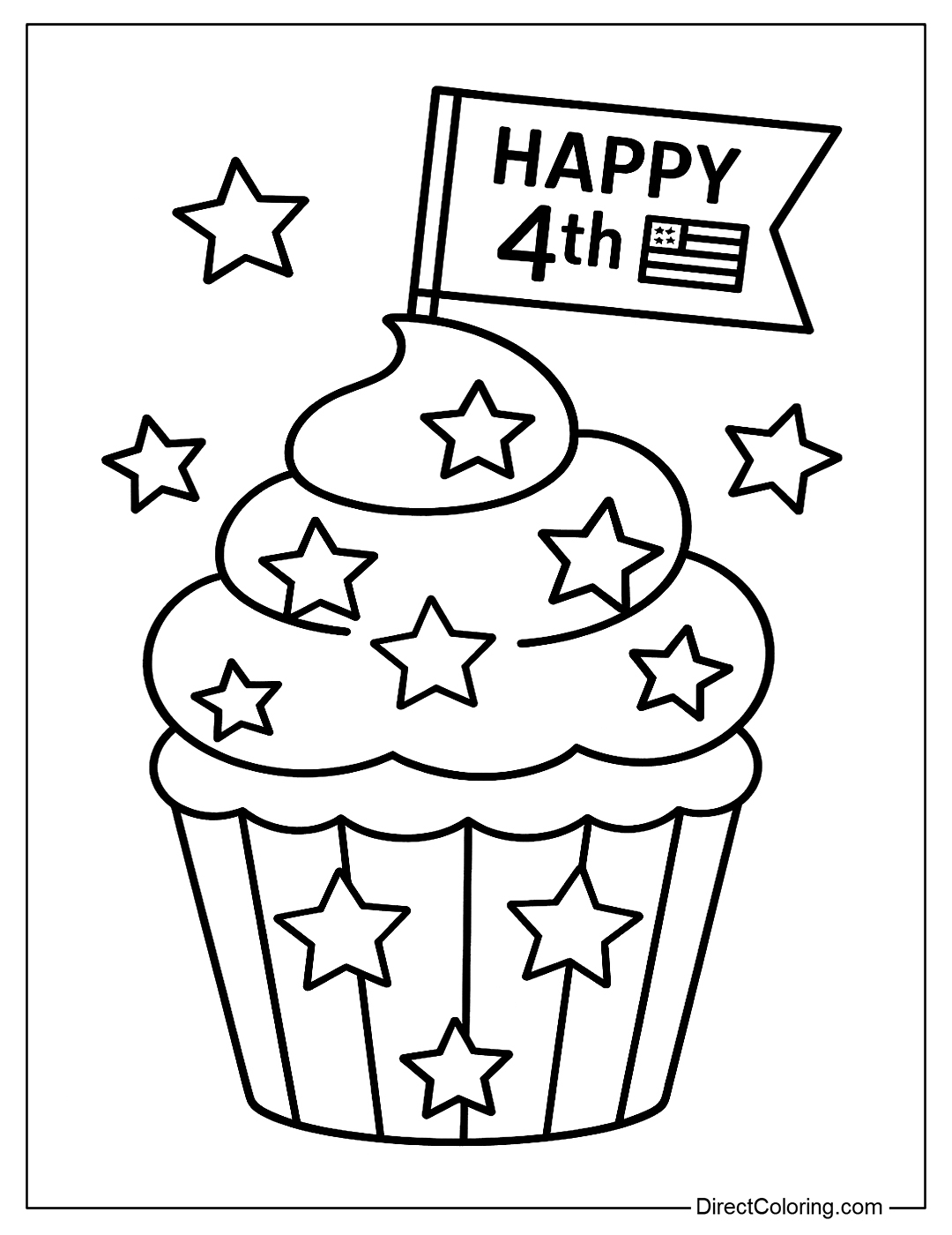 july 4th coloring pages