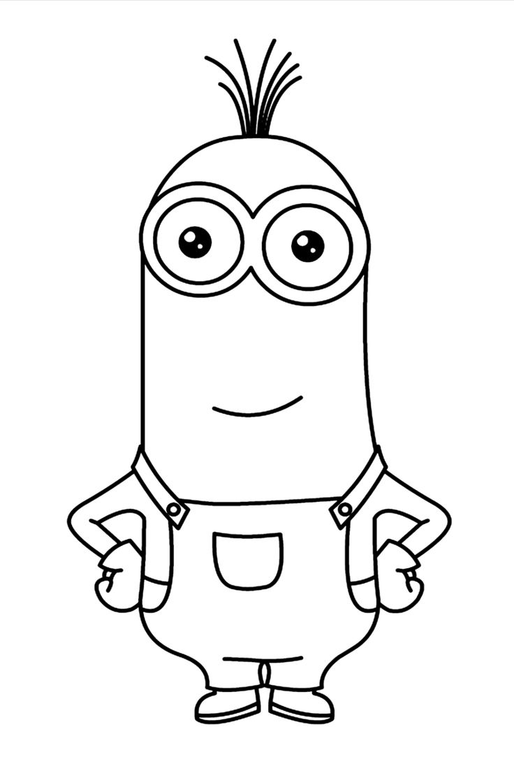 50 Minion Coloring Pages For Kids