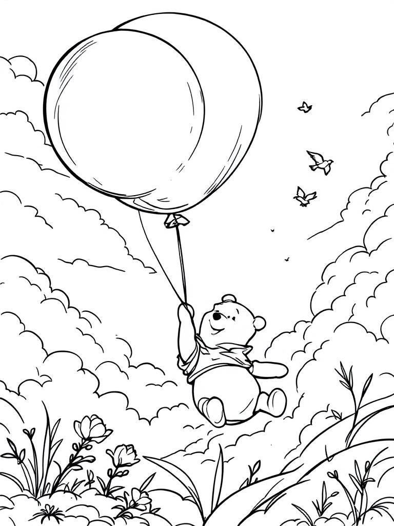 winnie the pooh coloring pages