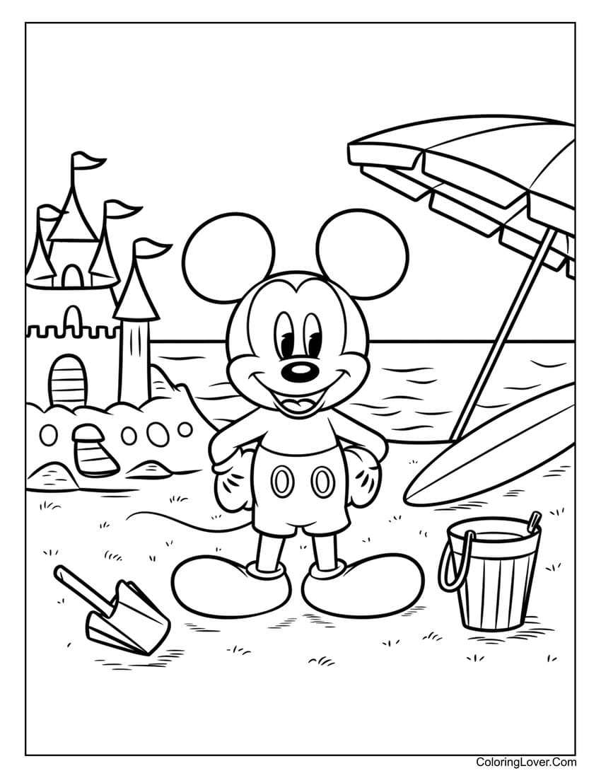 57 Mickey Mouse Coloring Pages Free Printables For All Ages