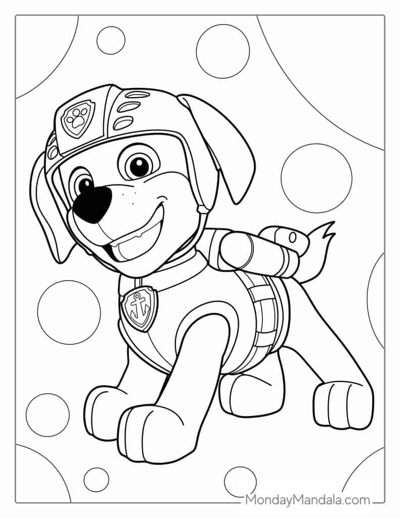 58 Paw Patrol Coloring Pages Free PDF Printables 