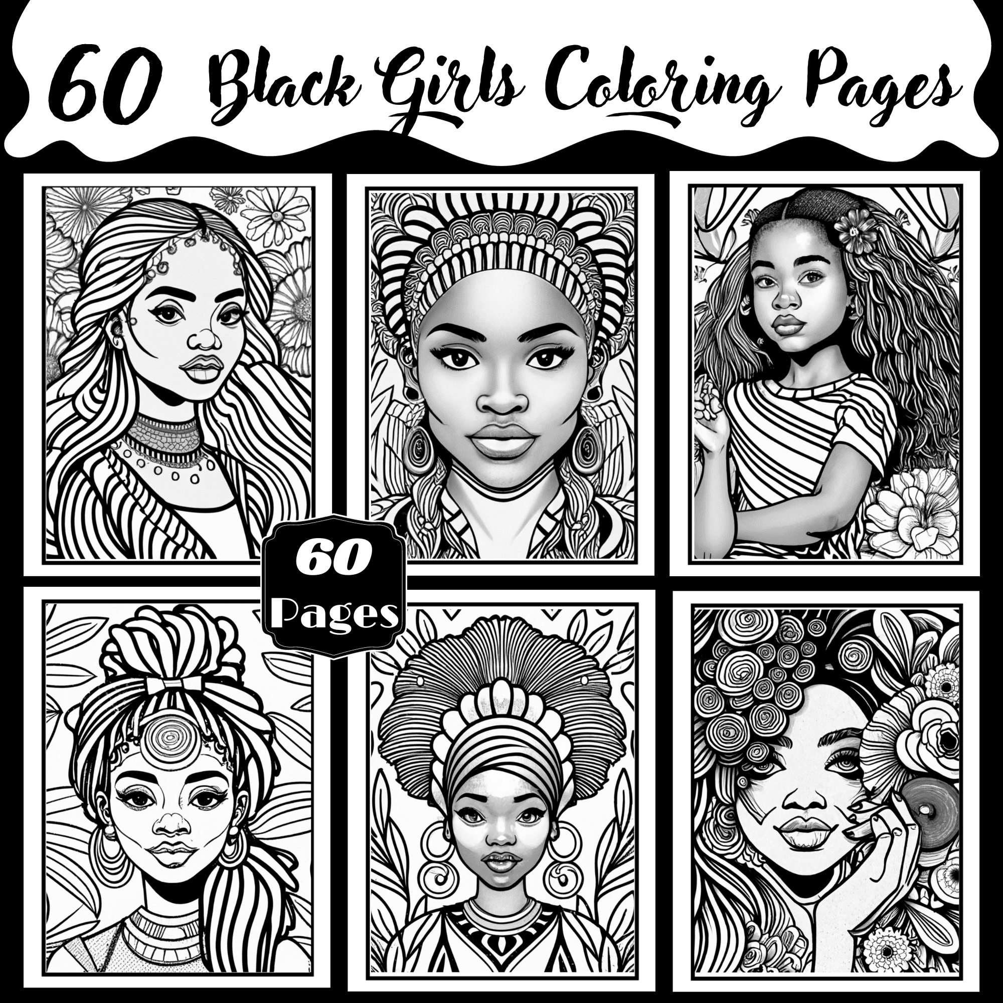 60 Black Girls Coloring Pages Black Woman Coloring Pages Made By Teachers