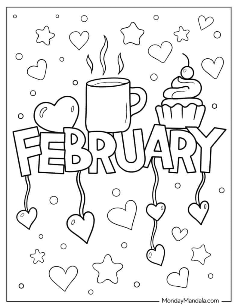 60 Winter Coloring Pages Free PDF Printables 