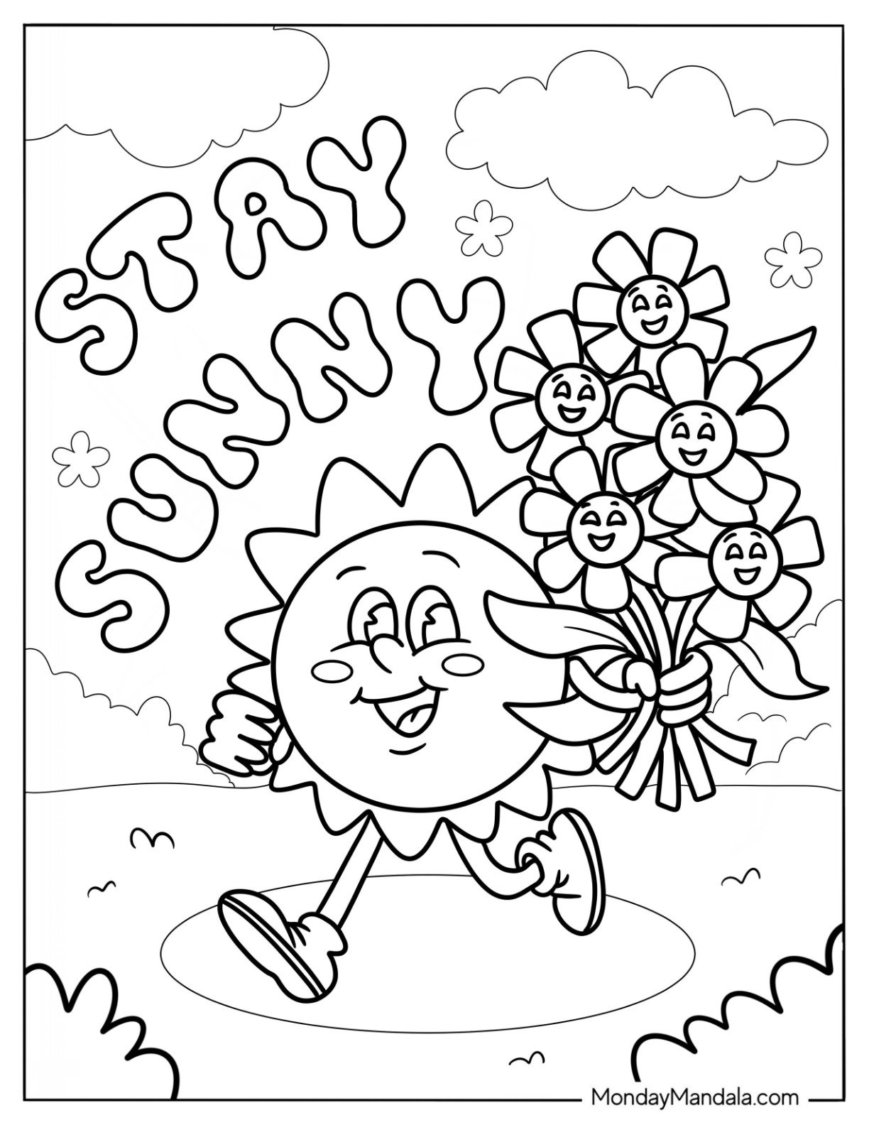61 Summer Coloring Pages Free PDF Printables 