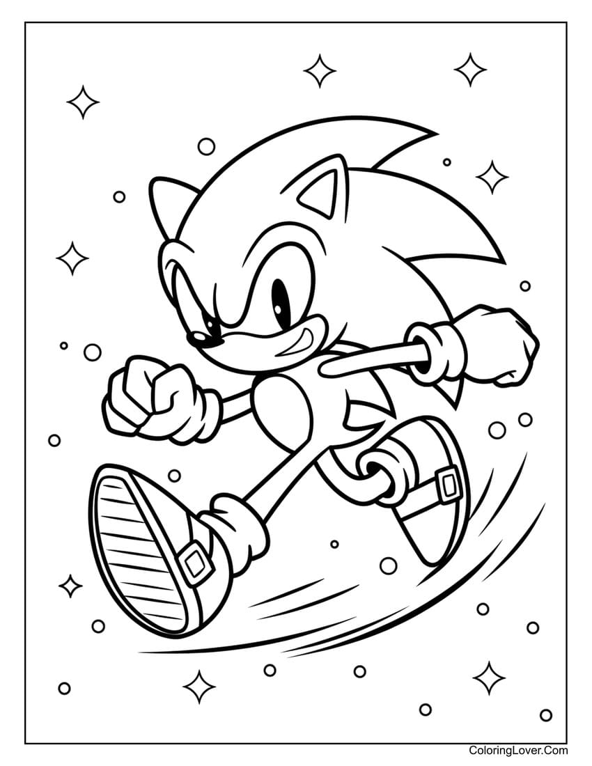 64 Sonic Coloring Pages Free Printables For All Ages 