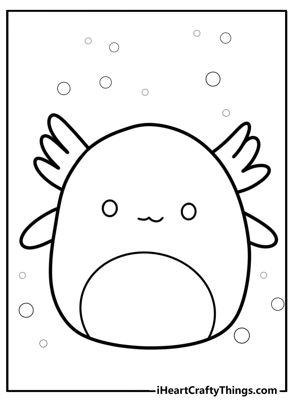 squishmallow coloring pages