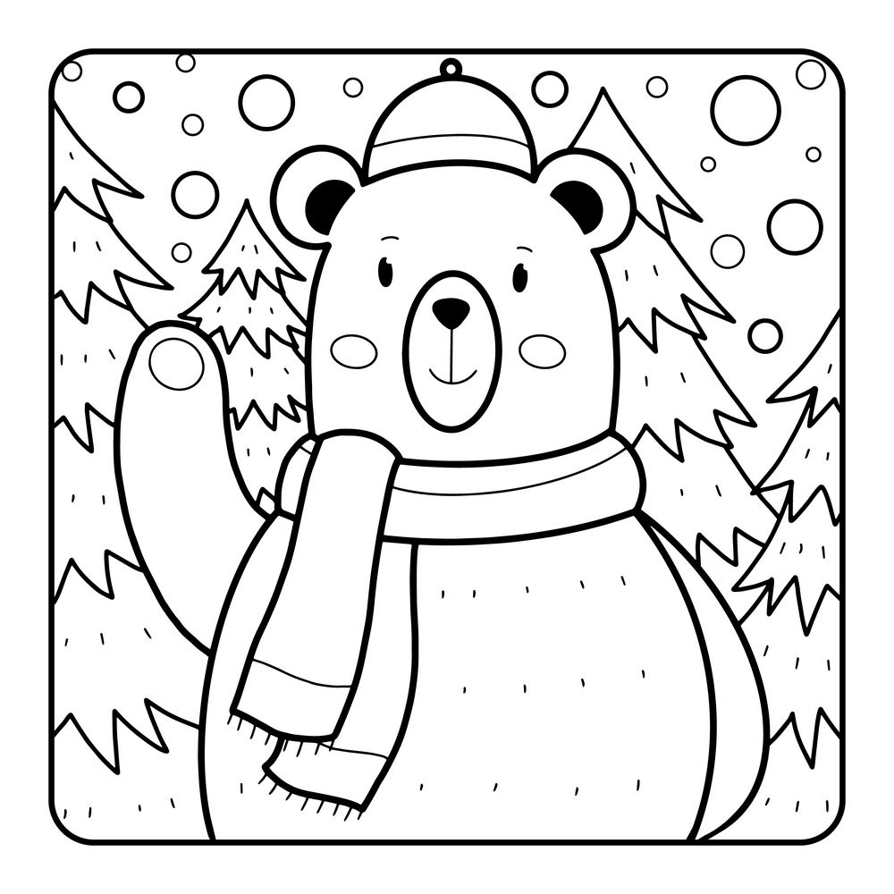 67 Christmas Animal Coloring Pages North Pole Christmas
