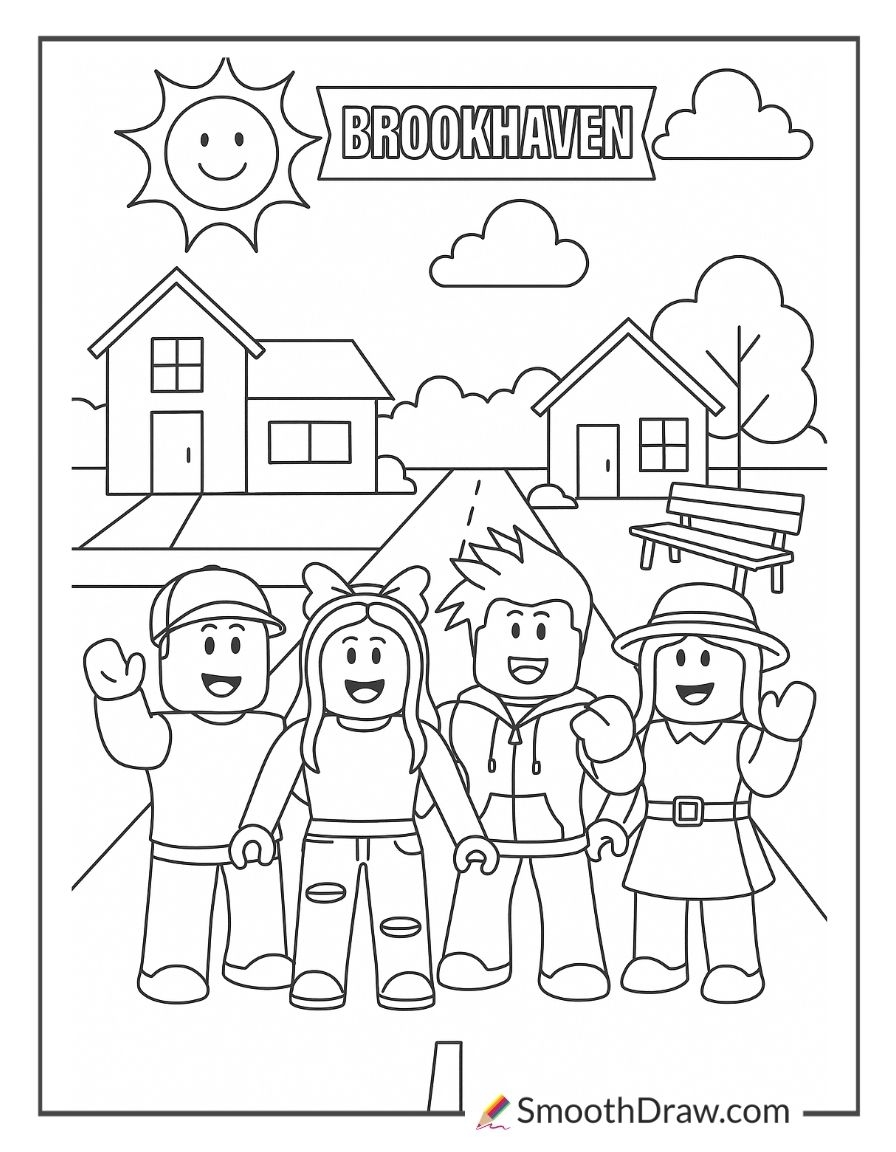 70 Roblox Coloring Pages For Kids Smooth Draw