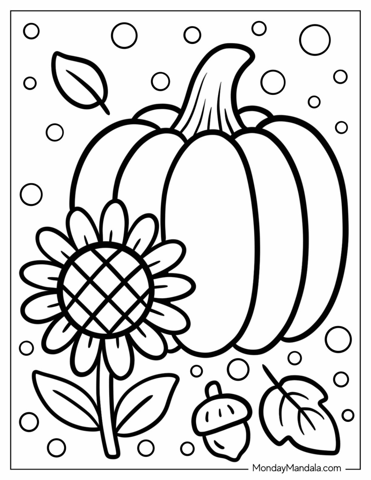 82 Autumn Fall Coloring Pages Free PDF Printables 