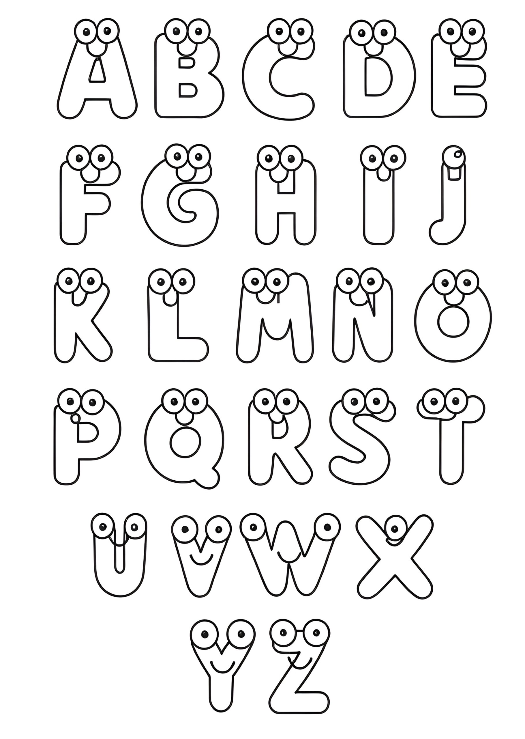 Abc Coloring Pages Coloring Pages Mimi Panda