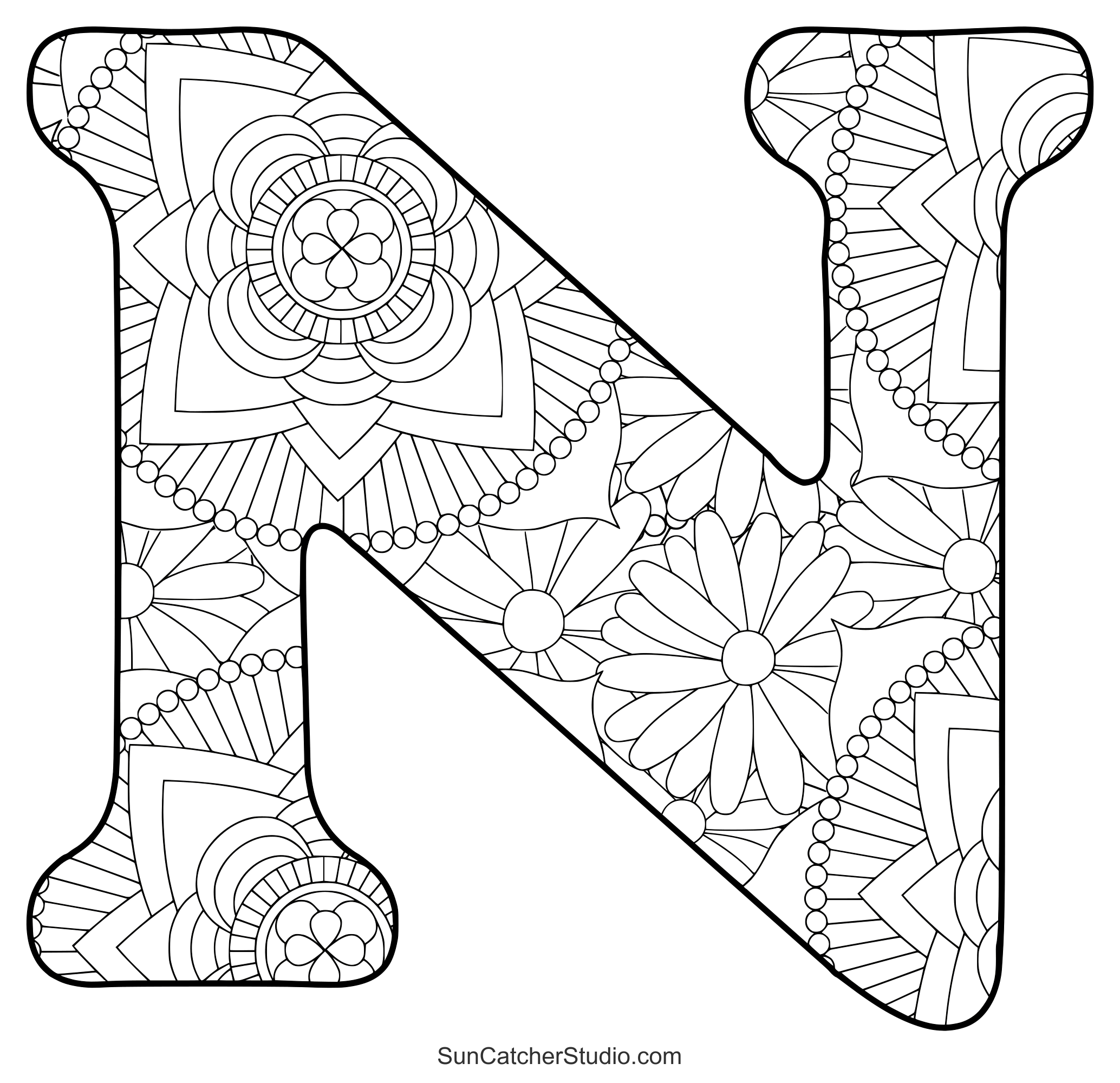 abc coloring page