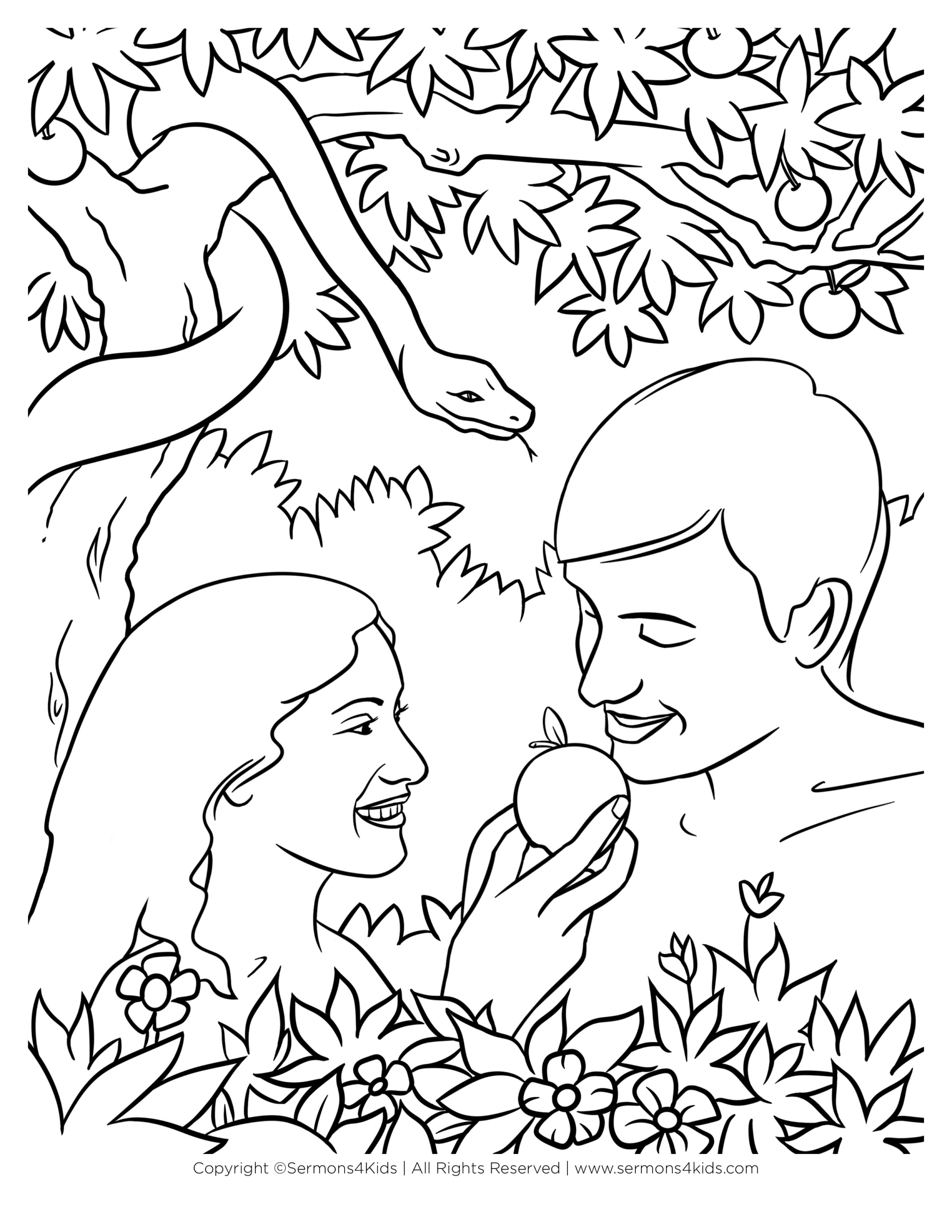 Adam And Eve Are Tempted Children s Sermons From Sermons4Kids 