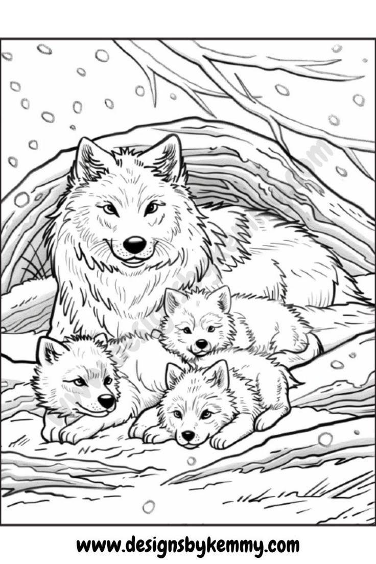 wild animal coloring pages printable