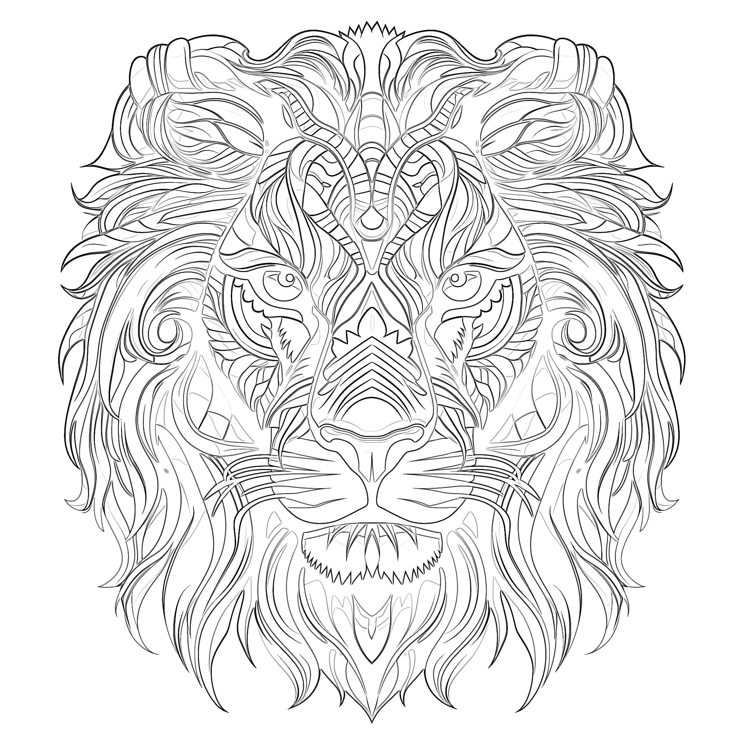 print animal coloring pages