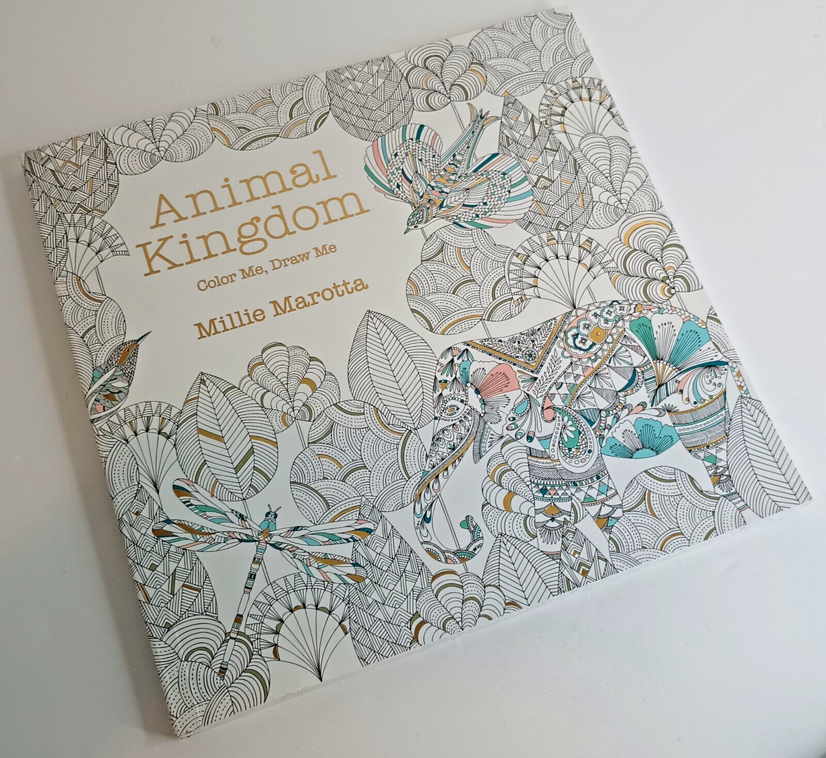 Adult Coloring Book Animal Kingdom Millie Marotta Color Me Paperback 2014 9781454709107 EBay