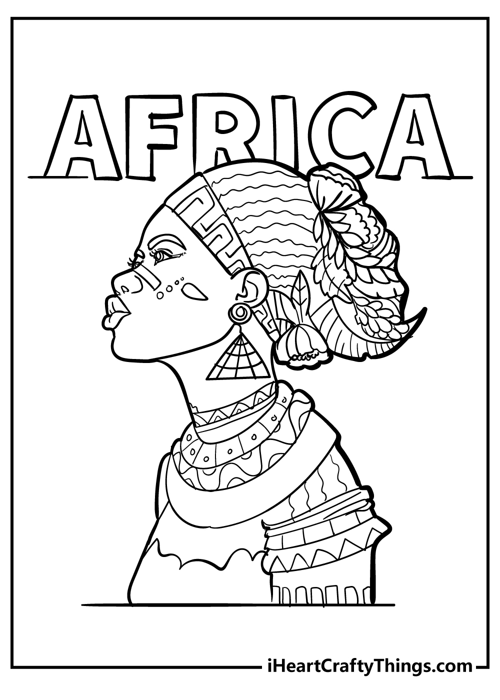 Africa Coloring Pages 100 Free Printables 
