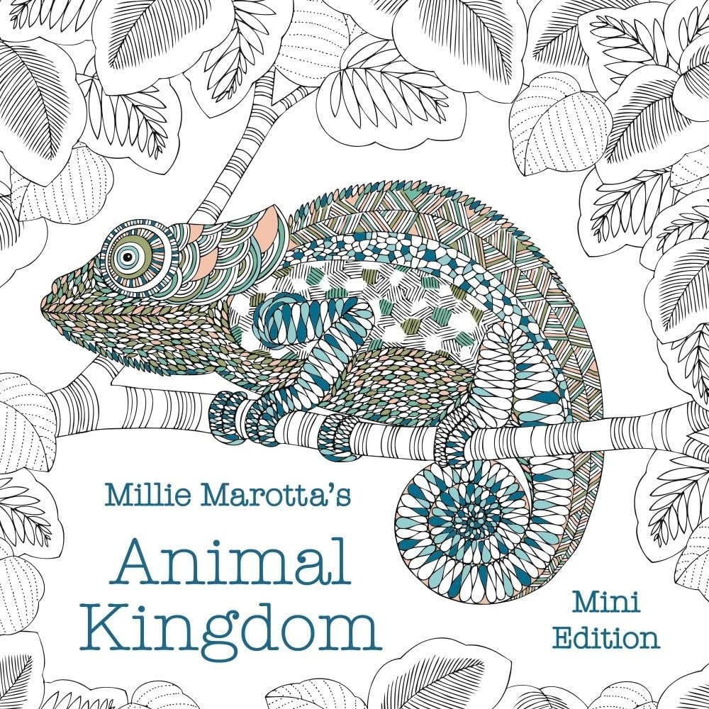 Amazon Millie Marotta s Animal Kingdom Mini Edition A Millie Marotta Adult Coloring Book 9781454711162 Marotta Millie Books