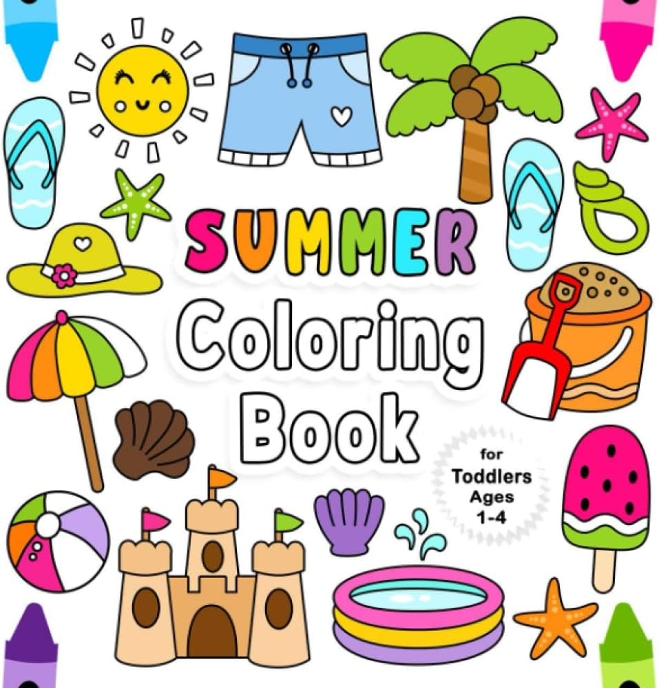summer coloring pages