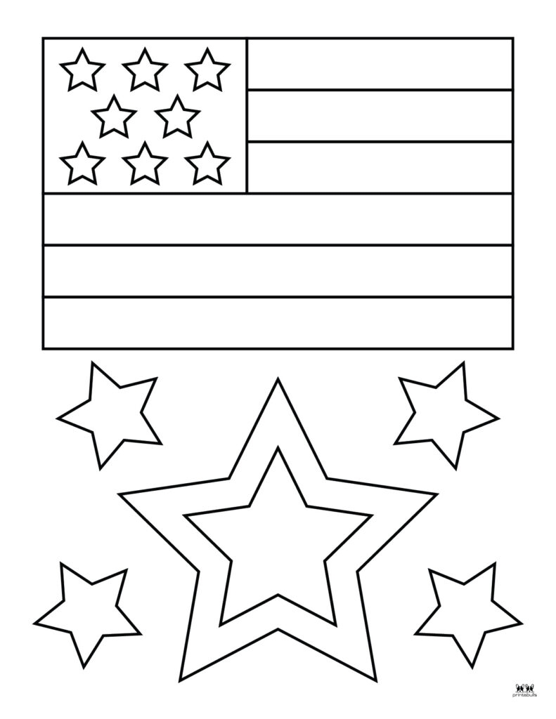 American Flag Coloring Pages Templates 20 FREE Pages Printabulls