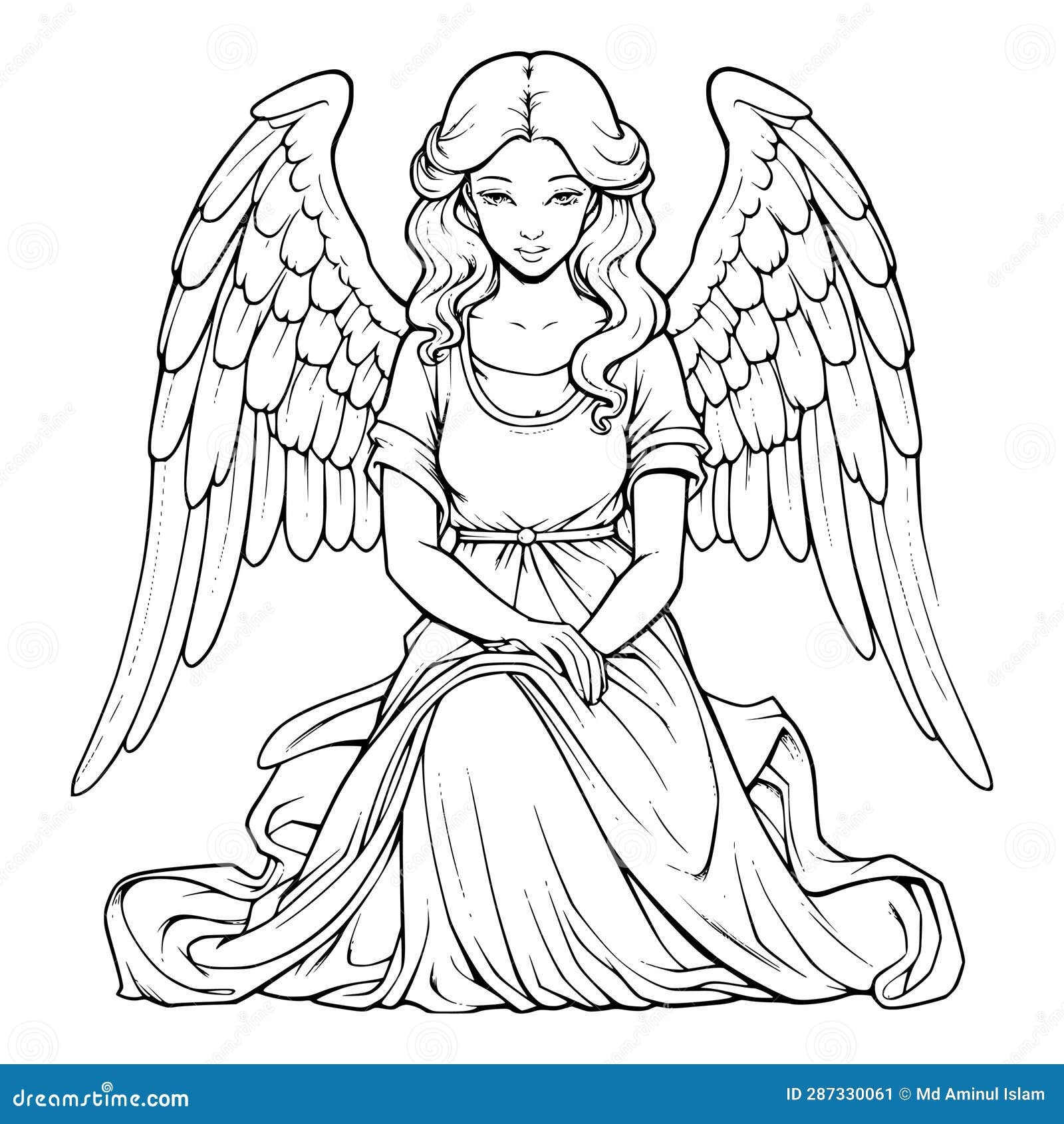angel coloring pages