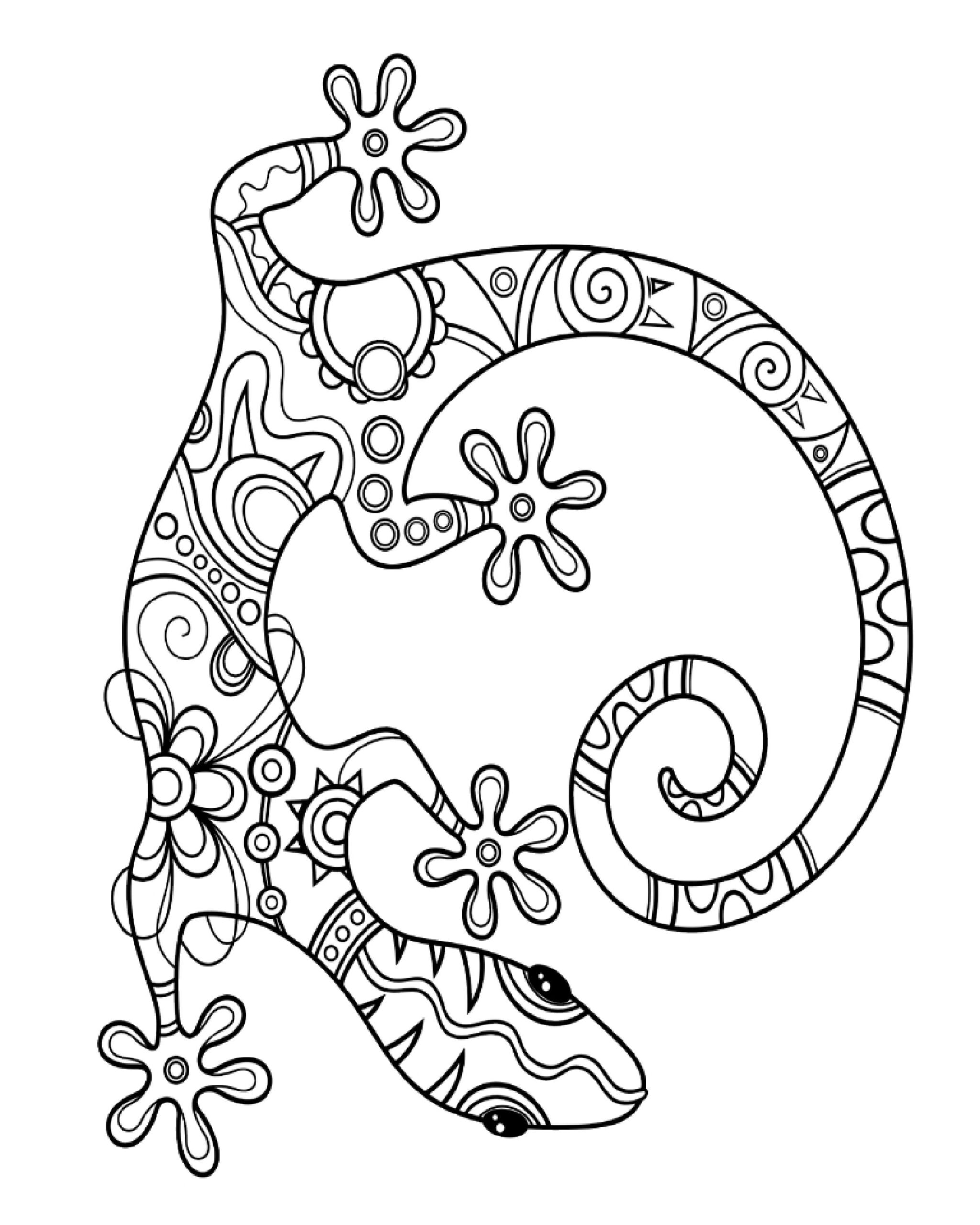 animal mandala coloring pages printable