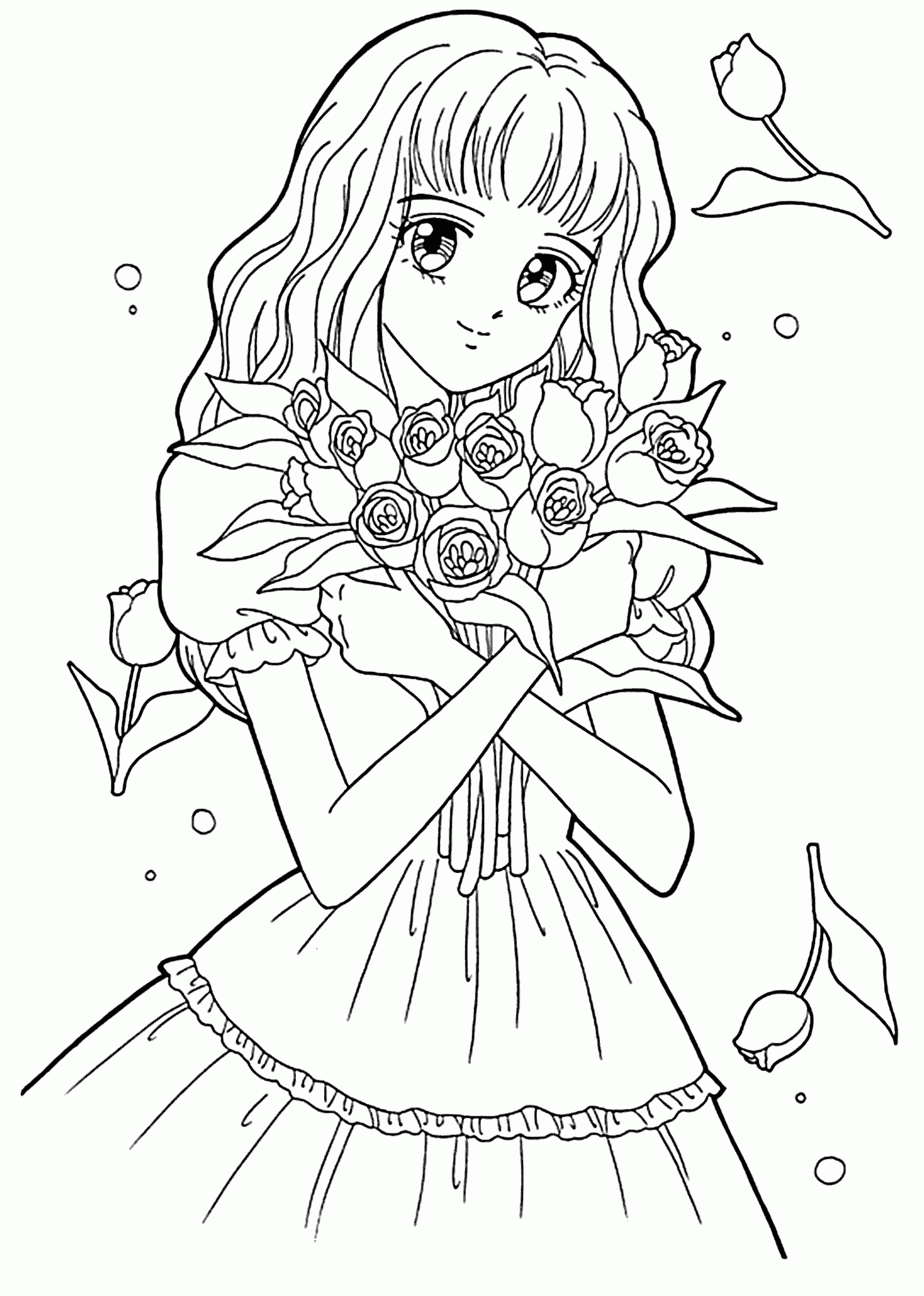 Anime Printable Coloring Sheets Printable Party Favors