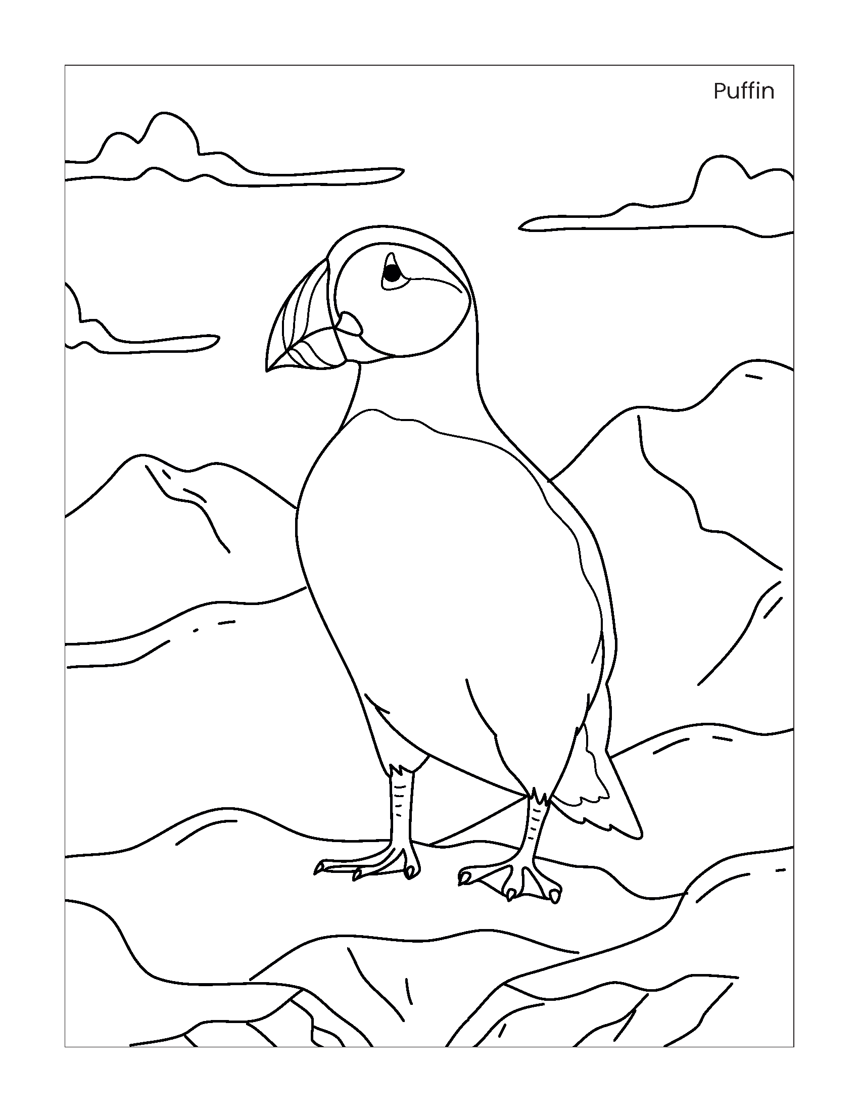 Arctic Animals Coloring Pages Gift Of Curiosity