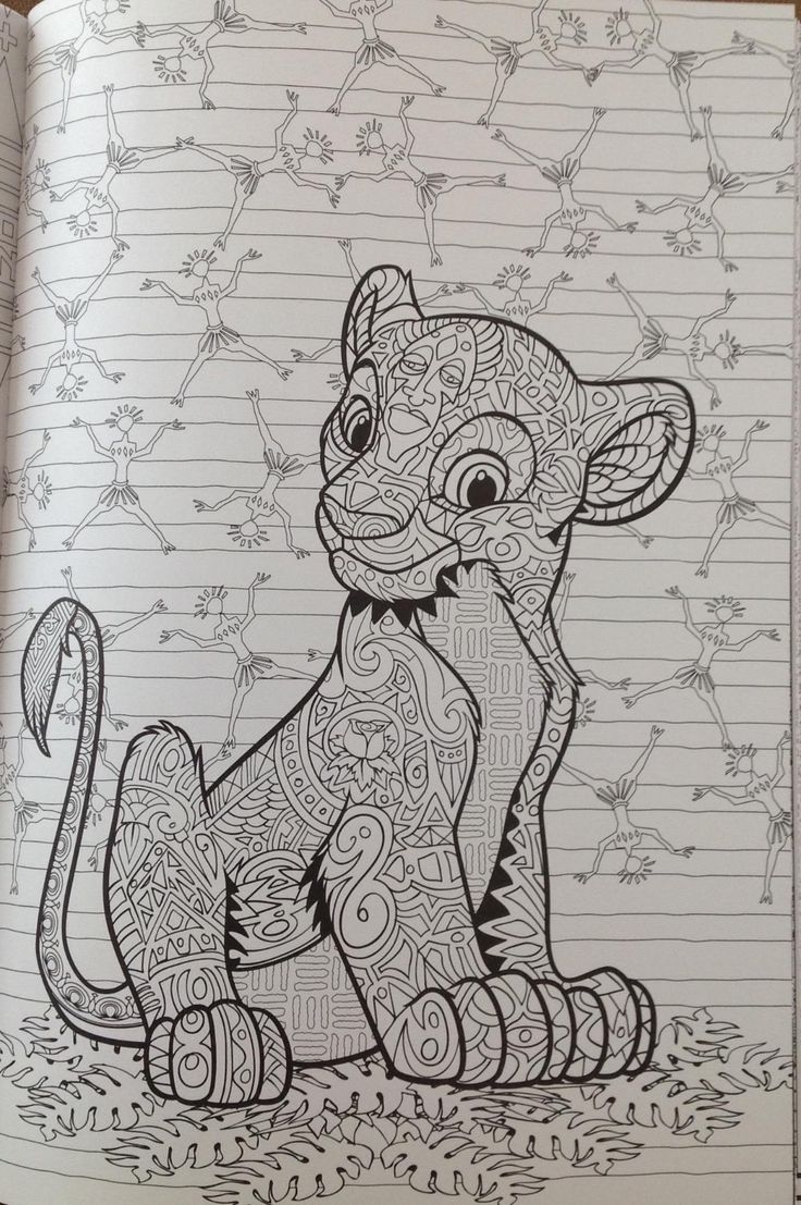 Art Of Coloring Disney Animals 100 Images To Inspire Creativity And Relaxation