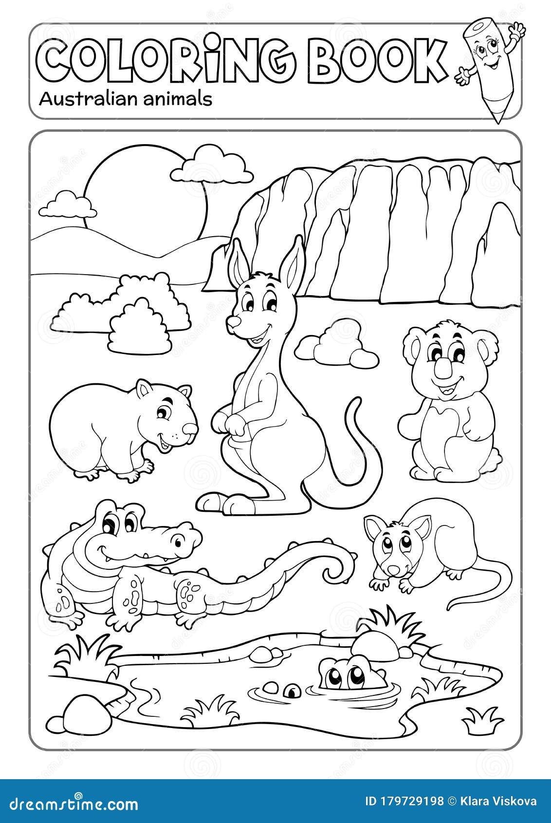 Australian Animals Colouring Stock Illustrations 31 Australian Animals Colouring Stock Illustrations Vectors Clipart Dreamstime