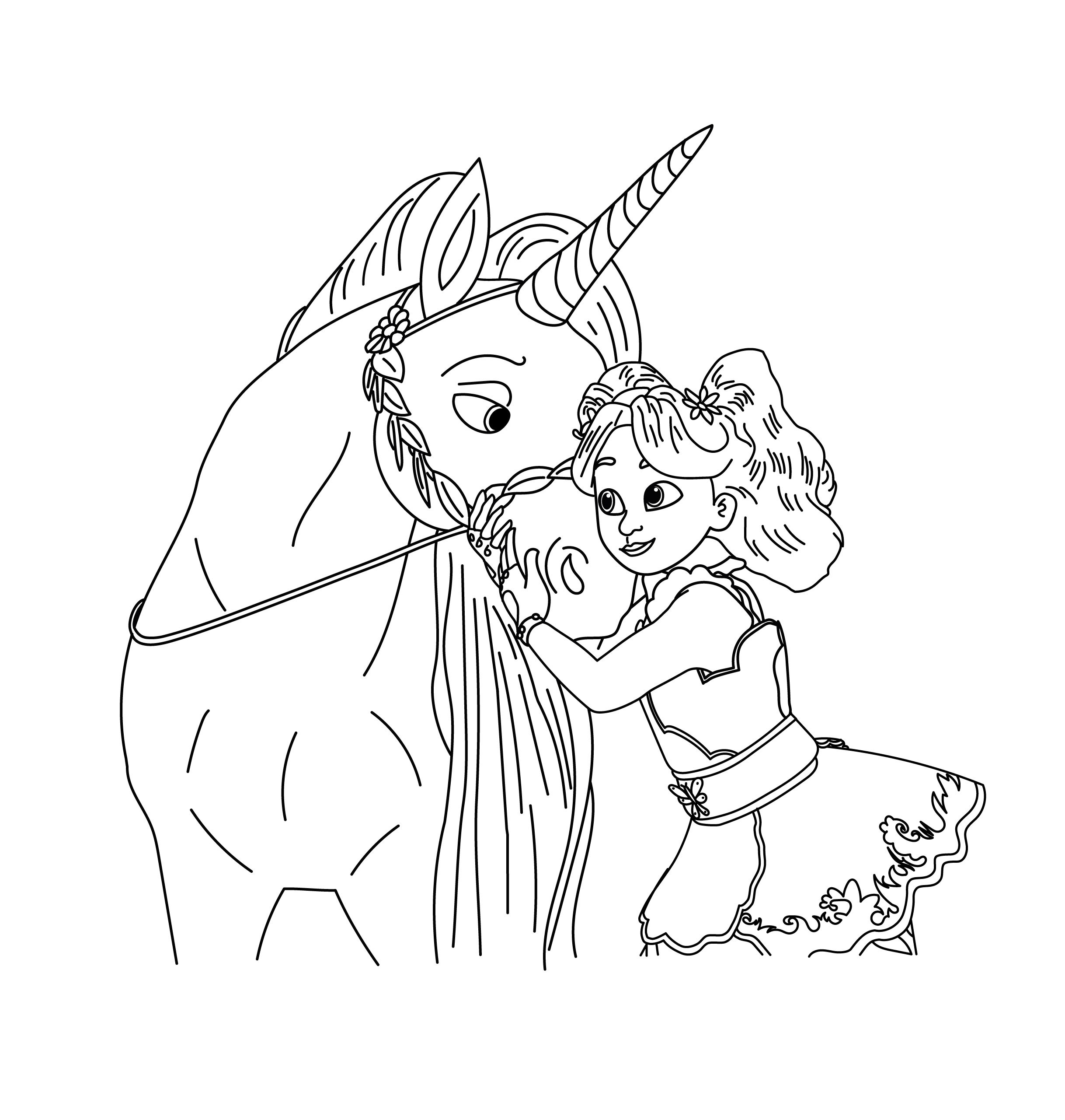 Ava Banji From Unicorn Academy Coloring Page Color Palette Ava Banji From Unicorn Academy Coloring Page Color Palette