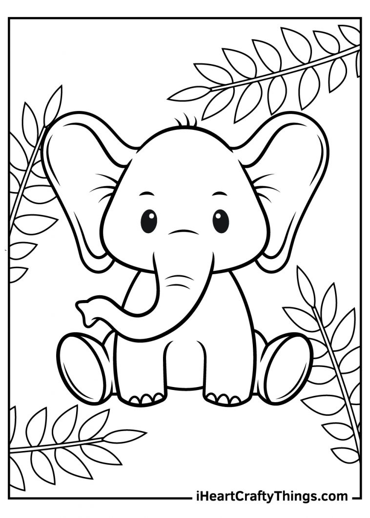 Baby Animals Coloring Pages 100 Free Printables