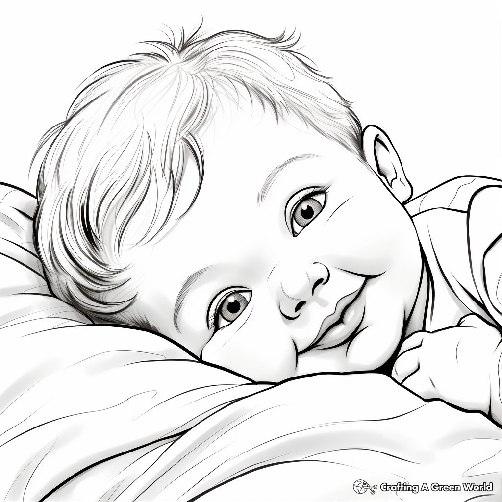 Baby Coloring Pages Free Printable 