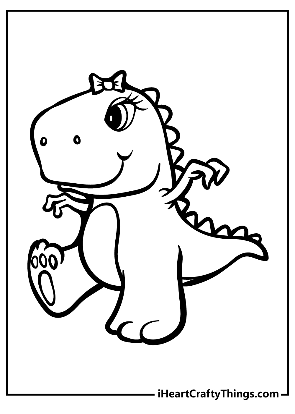 Baby Dinosaur Coloring Pages 100 Free Printables 