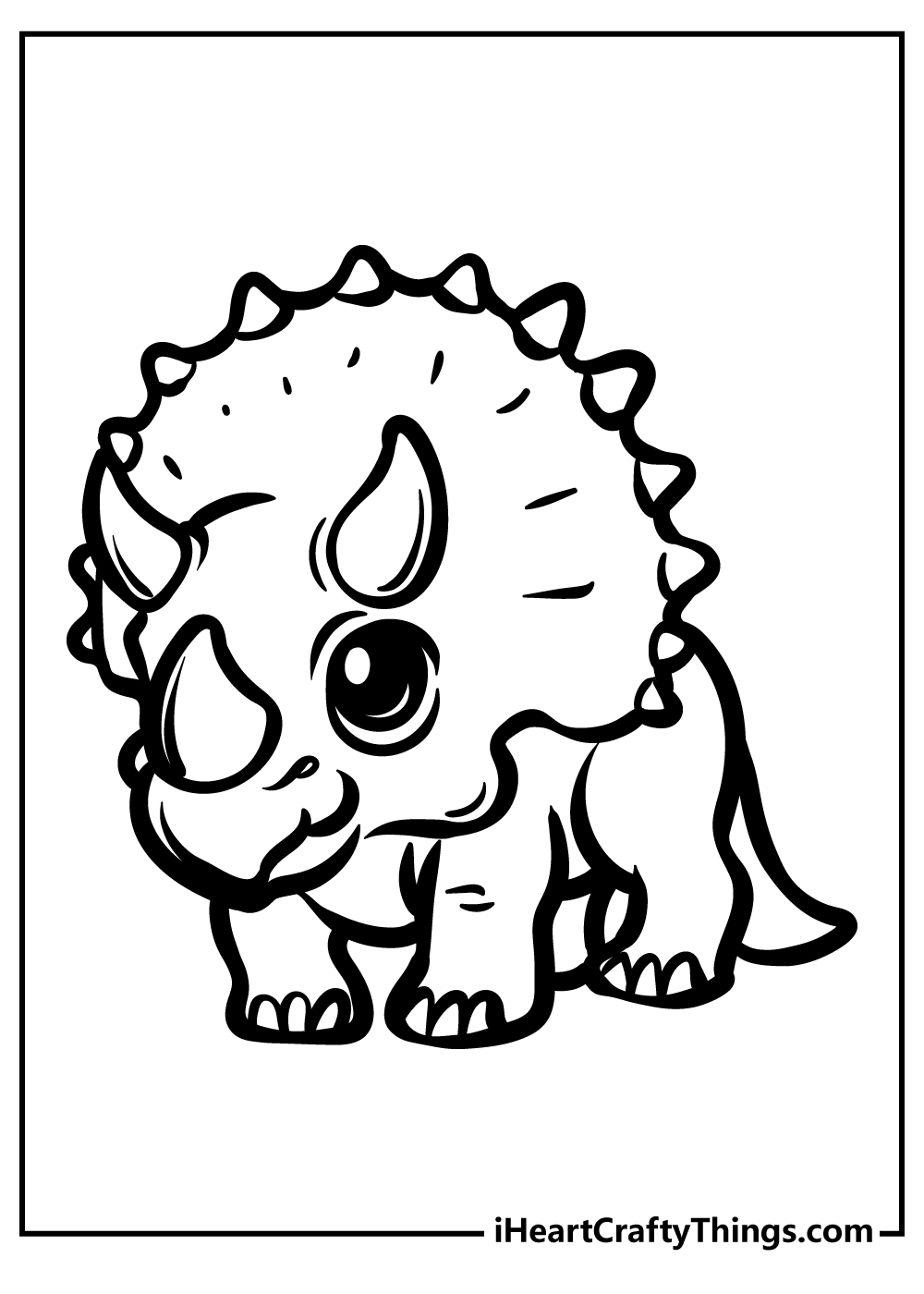 Baby Dinosaur Coloring Pages 100 Free Printables 